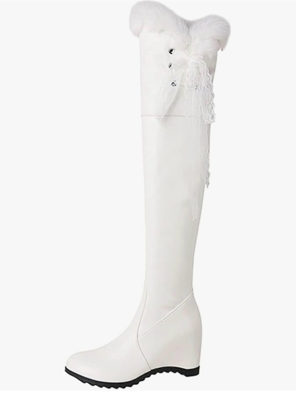 Winter Over-the-Knee Wedge Boots